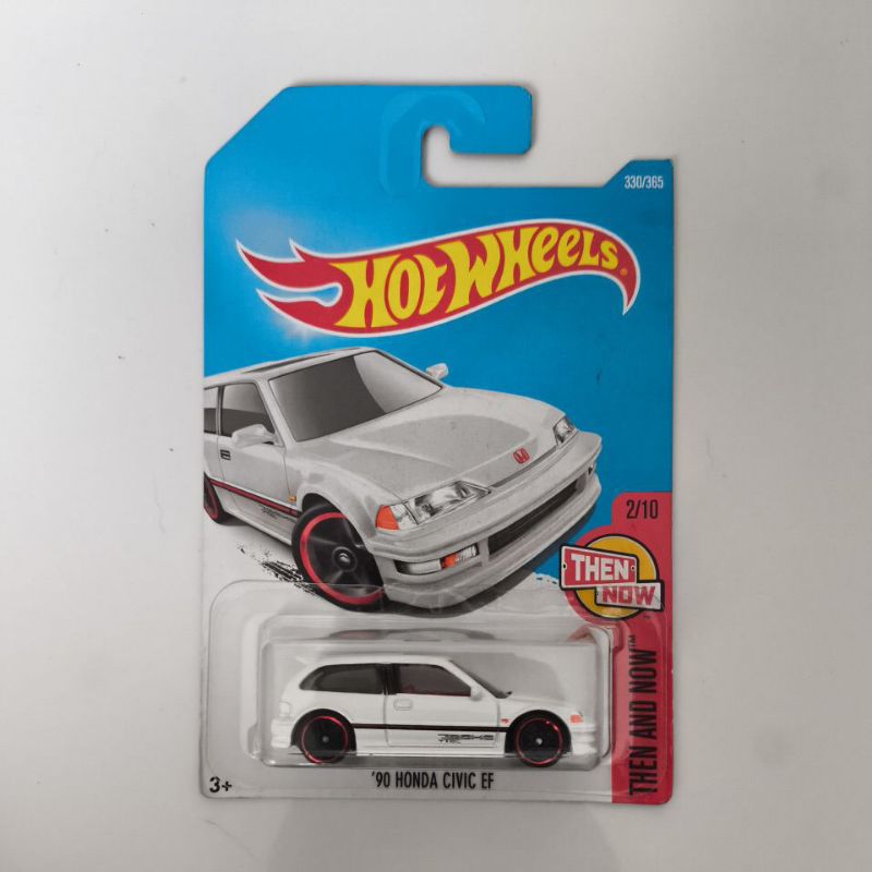 Hot Wheels Honda Civic EF White