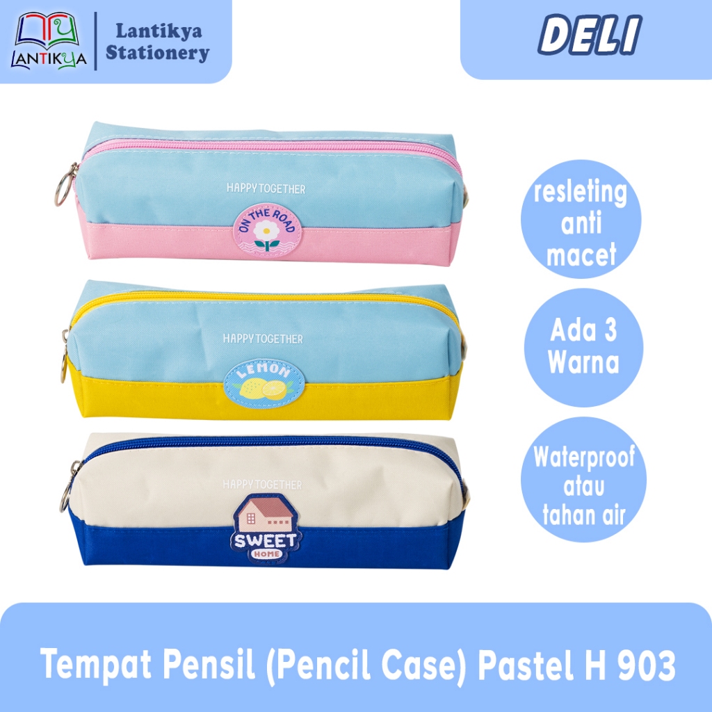 

Deli Tempat Pensil (Pencil Case) Pastel H 903