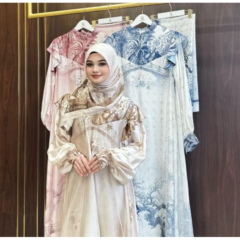 OWNER SHELLASAUKIASHOP ORIGINAL DIJAMIN ORI 100% GAMIS SHELLASAUKIASHOP ORI TERBARU