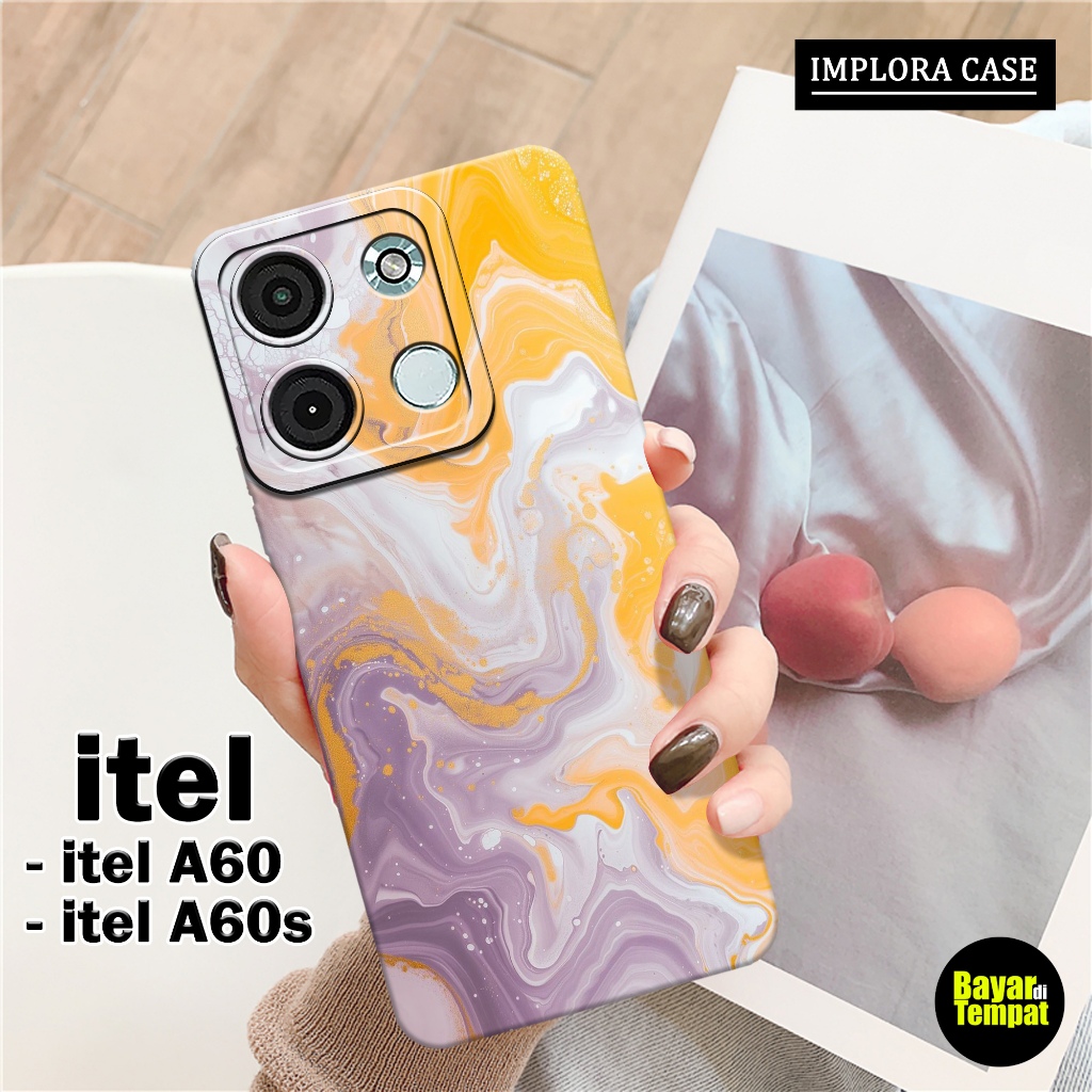 Softcase Itel A60 / A60s - Motif Abstrak - IMPLORA CASE - Casing Itel A60 / A60s Case Hp Itel A60 / 