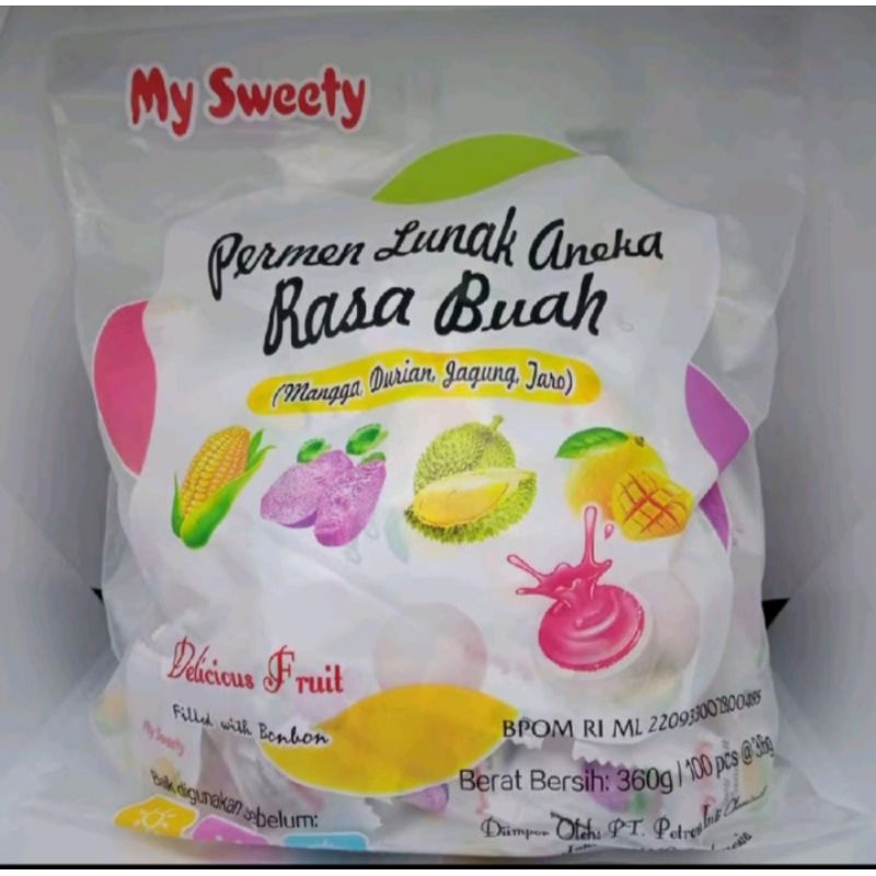 permen lunak My sweety aneka Buah