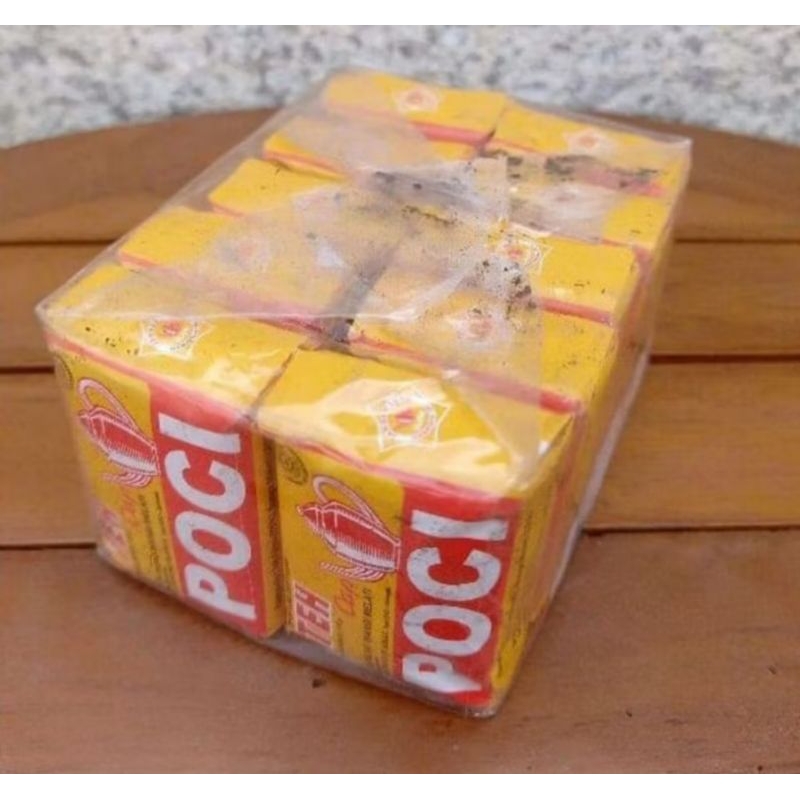 

Teh Poci Kuning Superior (9Gr: 10pcs) / Teh Seduh Cap Poci / Teh Poci Asli Tegal Slawi / Teh Poci Kuning / Teh Tubruk / Teh Kepyur /Teh Seduh Wangi / Jasmine Hijau / Teh Melati / Teh Sepet Solo / Teh Tubruk Khas Tegal Slawi / Teh Solo / Poci Kuning