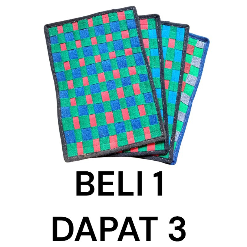 keset catur 4 pcs|Keset karpet anyam | Keset karpet | keset catur