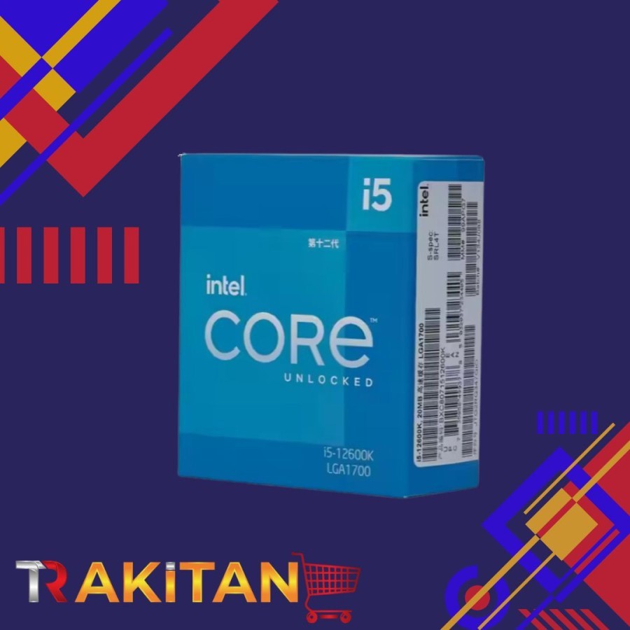 PROSESSOR INTEL CORE i5-12600K LGA1700 10 CORE