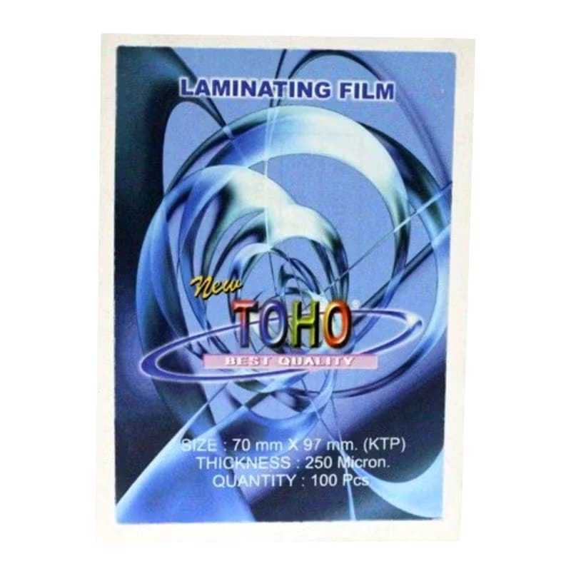 

Plastik Laminating Toho / Plastik Laminating Ktp 250 Micron