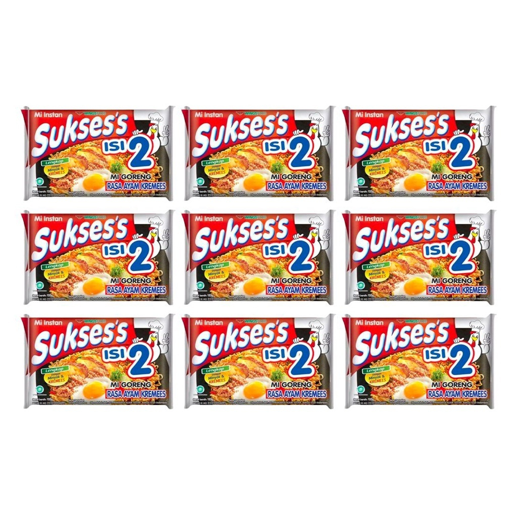 

MIE SUKSES ISI 2 AYAM KREMES || 1DUS ISI 24PCS