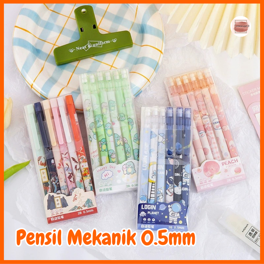 

Roseshop18 - Pensil Mekanik Serbaguna Ukuran 0.5mm Motif Lucu Cocok untuk Semua Kalangan
