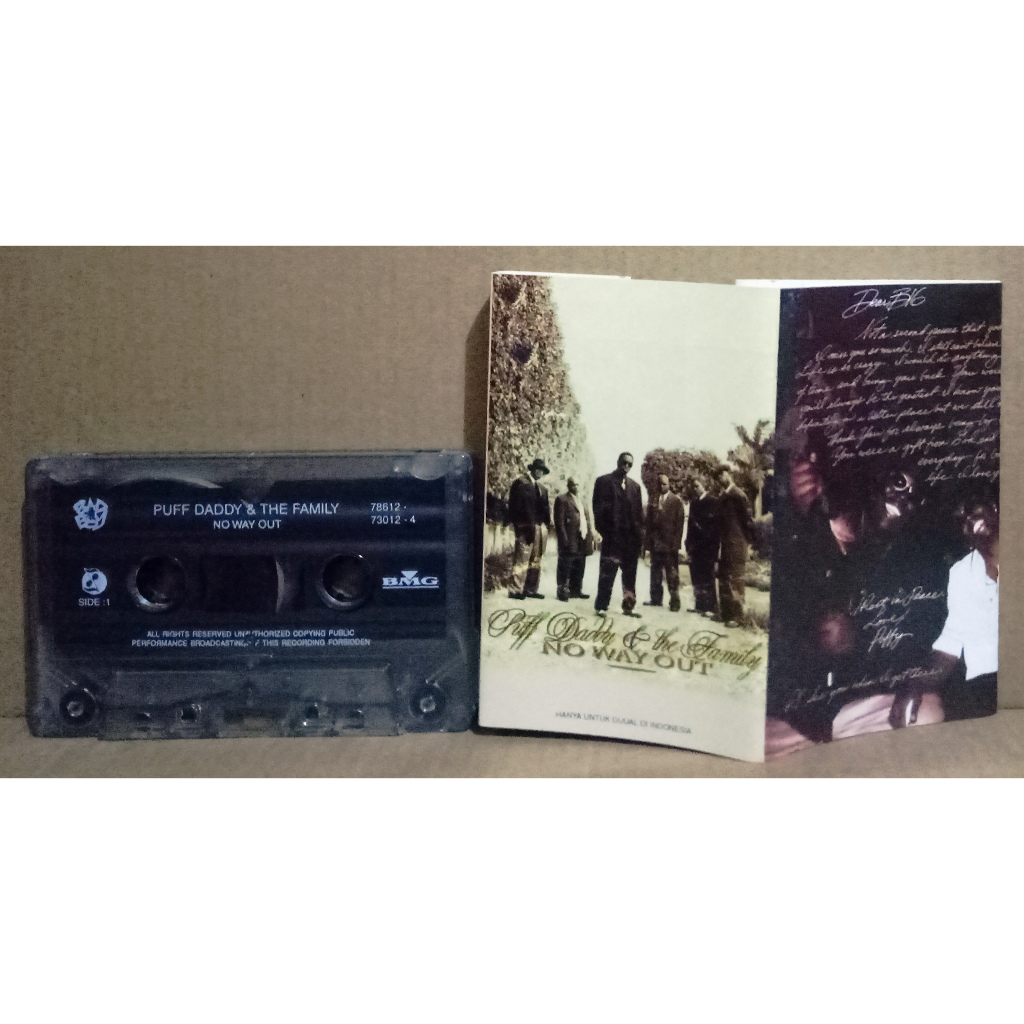 PUFF DADDY & THE FAMILY - NO WAY OUT - Kaset