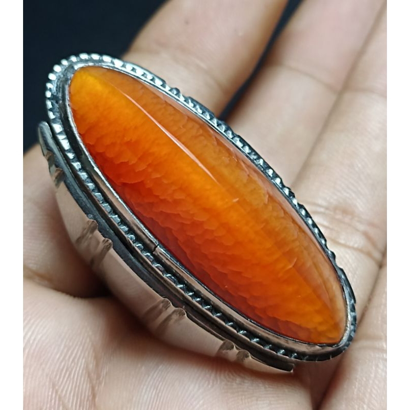 CINCIN BATU AKIK PANDAN NASMER SISIK BETOK