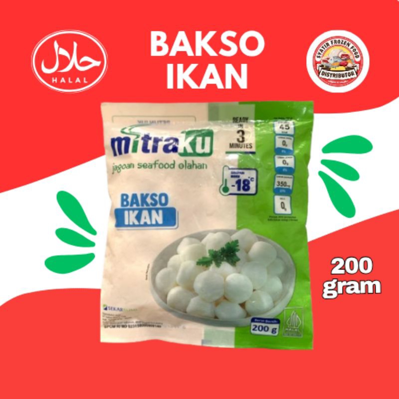 

BAKSO IKAN MITRAKU 200GRAM
