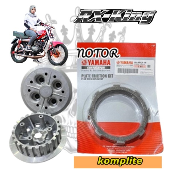 Rumah Kampas Kopling + Kampas Kopling Rx King Rx King New