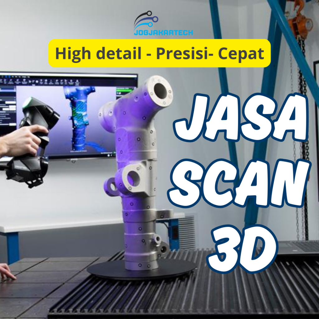 Jasa Scan 3D Print - Hasil OBJ/STL - HIGH DETAIL