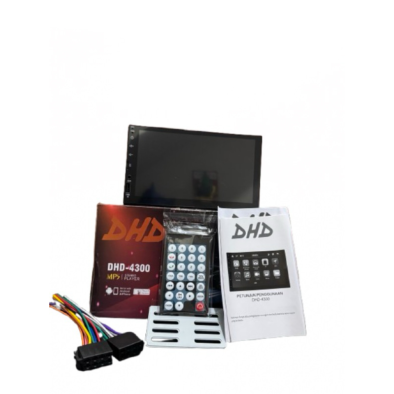 HeadUnitDouble Din Deckless DHD-4300 7inch Mirrorlink