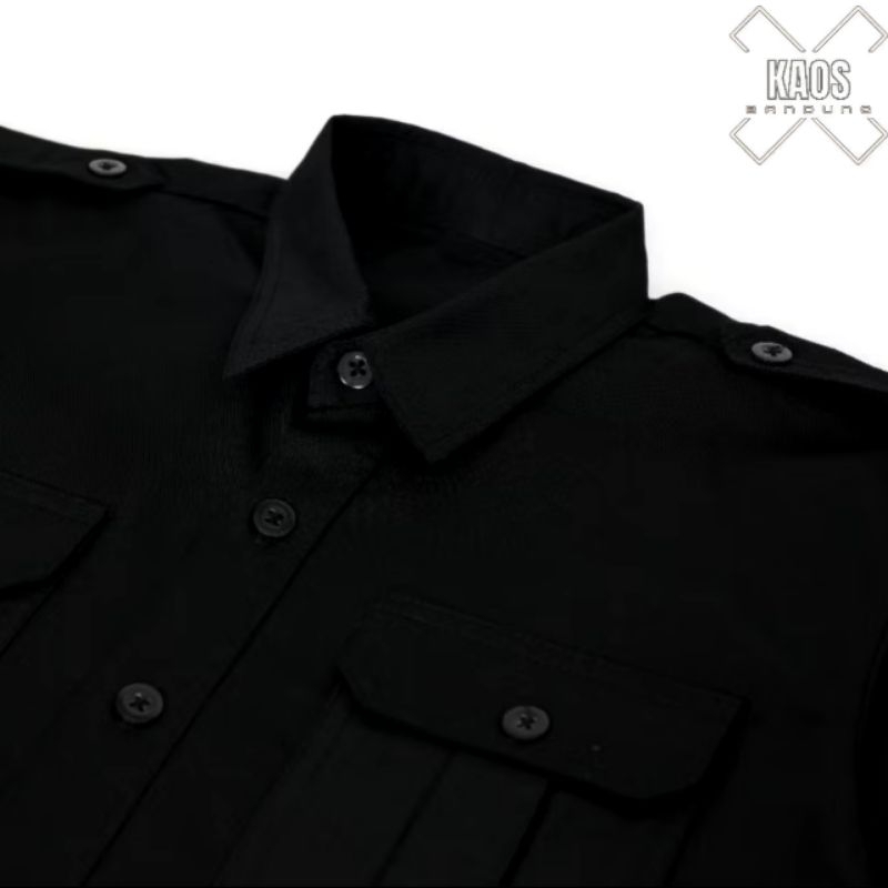 Workshirt Polos " HITAM "
