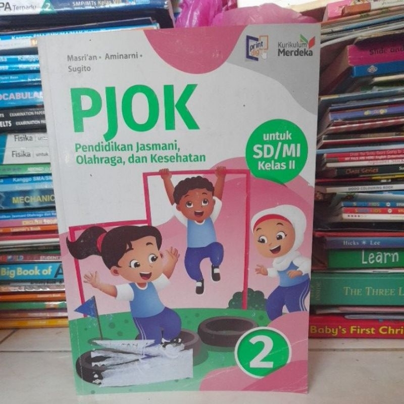BUKU PJOK UNTUK SD KELAS 2 KURIKULUM MERDEKA/ERLANGGA