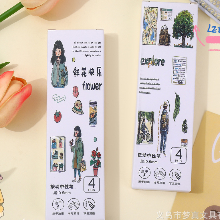 

PULPEN ISI 4 ADVENTURE BOY / PULPEN ISI 4 FLOWER GIRL / PULPEN ISI 4 1 SET
