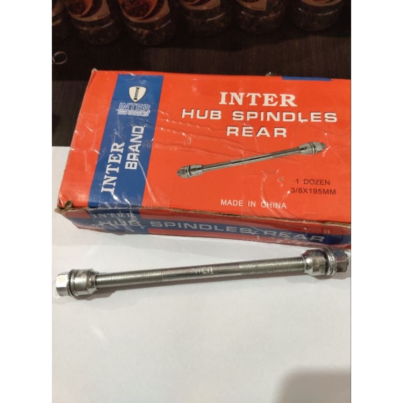 AS BELAKANG SEPEDA MERK INTER / AS SEPEDA BELAKANG