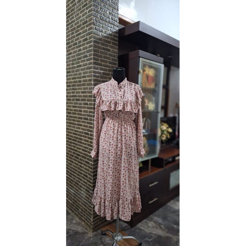 Dress sifon premium/ Dress sifon vintage