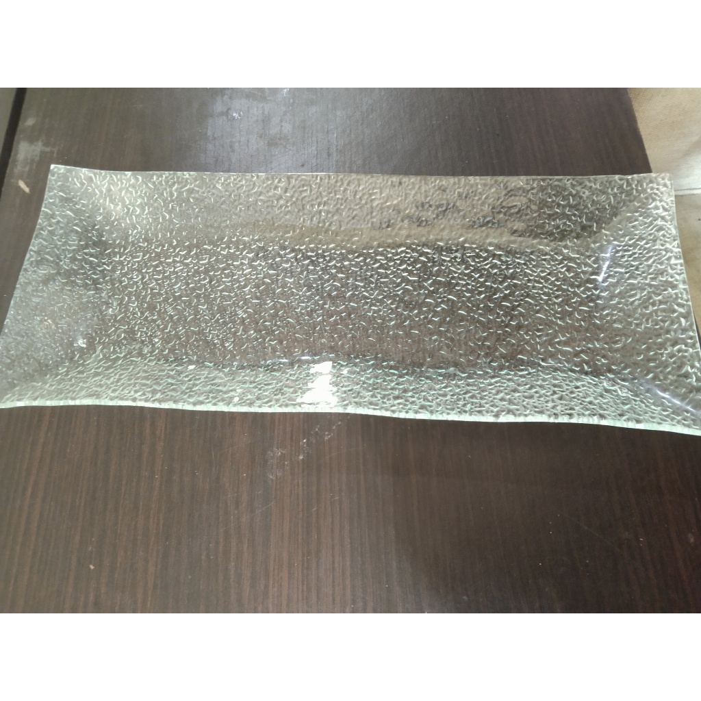 Nampan Piring Kaca Kristal