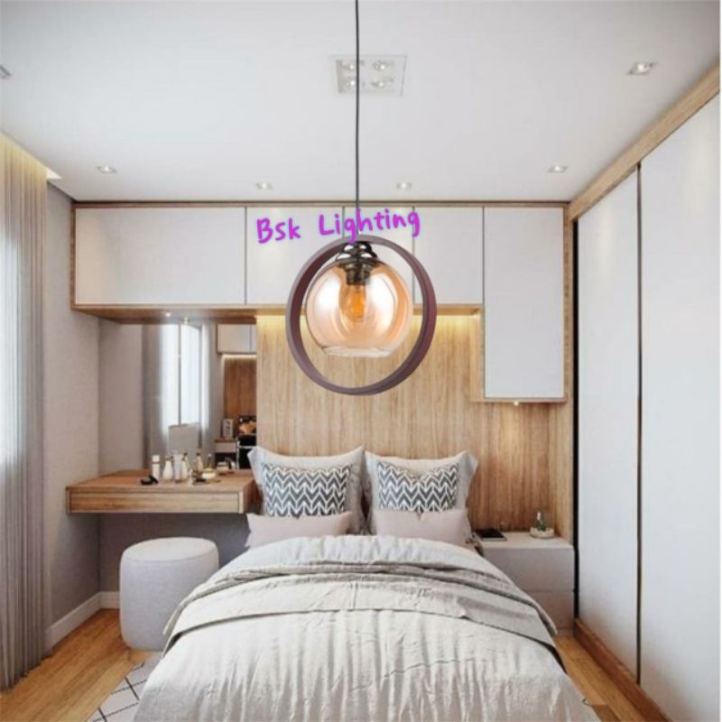 Lampu Gantung Minimalis/Lampu hias modern /Lampu Ruang makan/Lampu Kamar/Lampu Teras
