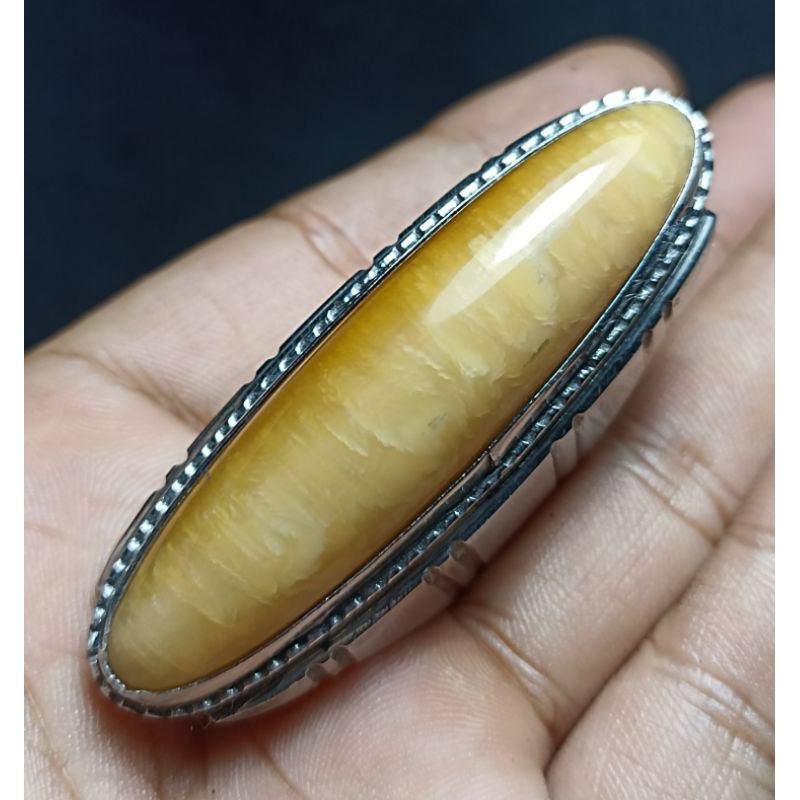 CINCIN BATU AKIK PANDAN SUTRA GOLD