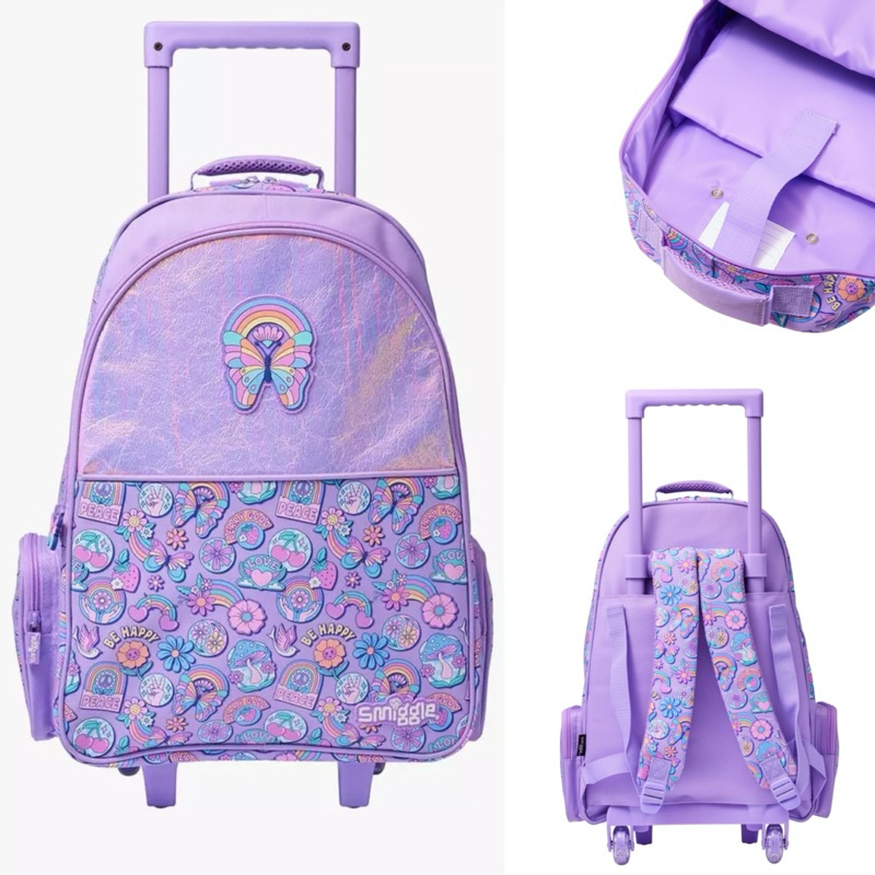Smiggle Backpack Trolley