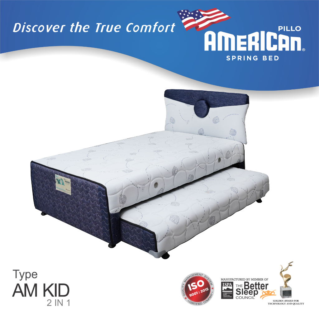 Springbed 2in1 AM KIDS American Pillo