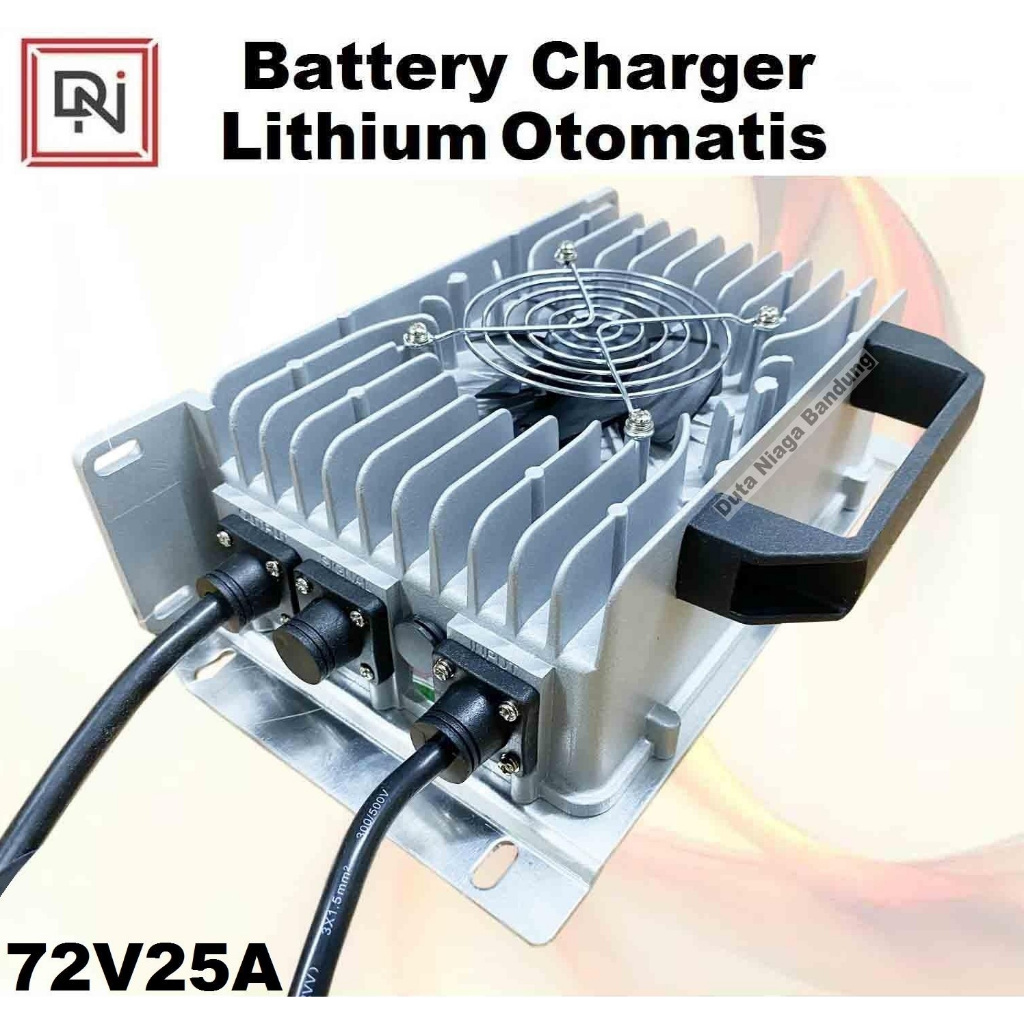 Battery Charger Baterai Charger 25A 72V lithium Otomatis Accu casan