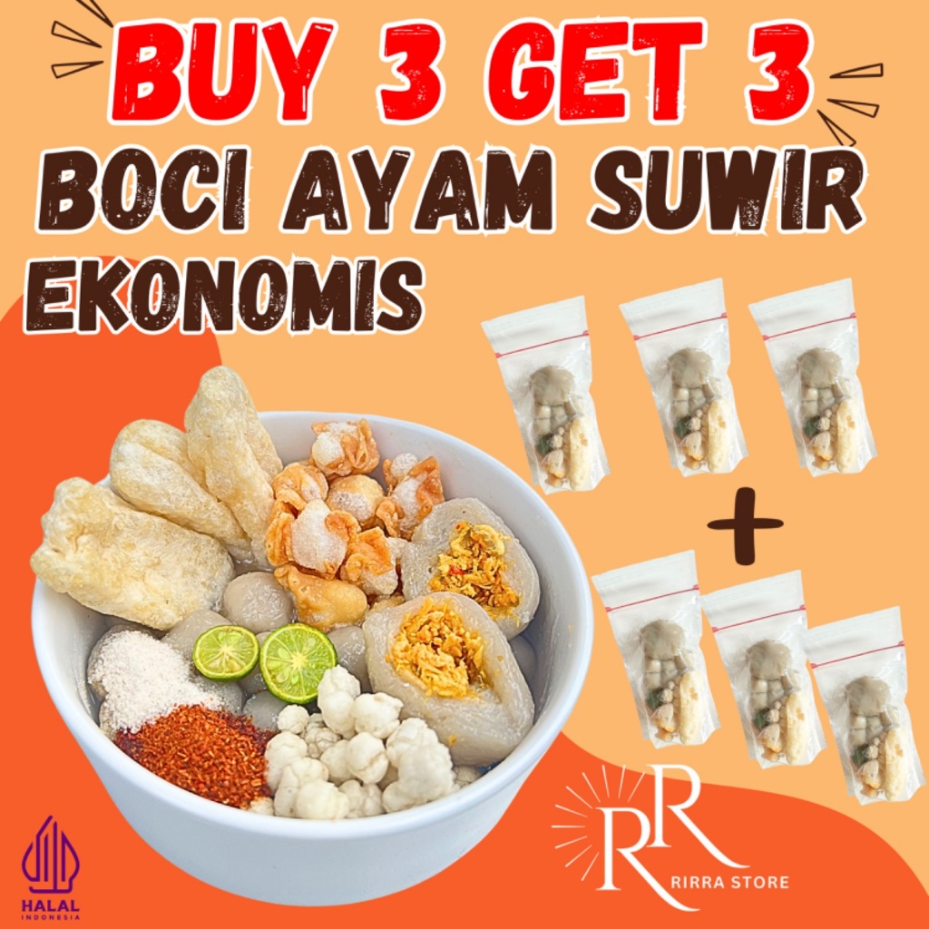 

BUY 3 GET 3 BASO ACI AYAM SUWIR PEDAS EKONOMIS Food Kaldu Instan Kuah Seblak -EKONOMIS