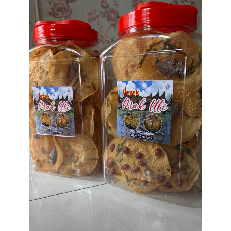 

PEYEK/RAKIK IKAN MACO KHAS PARIAMAN(Ukuran 4L)