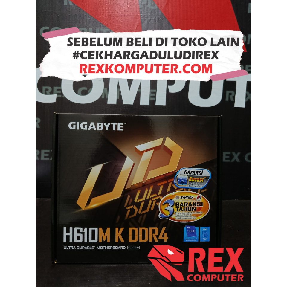 Gigabyte H610M K DDR4 Motherboard