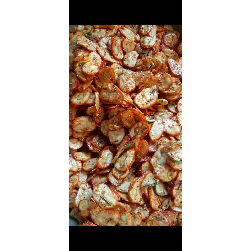 

kripik beton & sebring. pedas daun jeruk