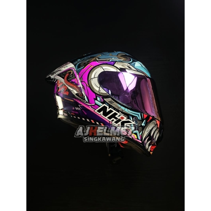 Helm NHK GP R TECH STREET MOTIF | NHK FULL FACE