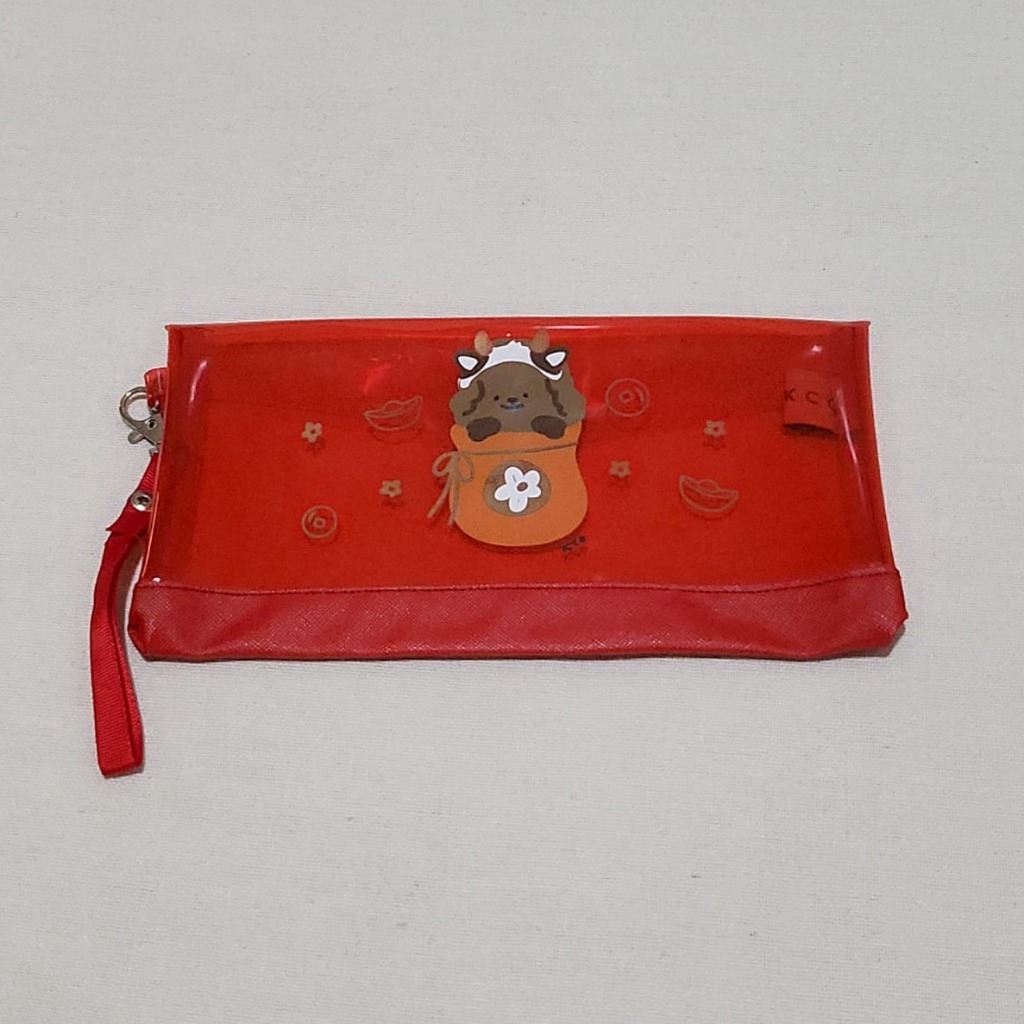 

kellysandco angbao pvc pouch - poodle ox
