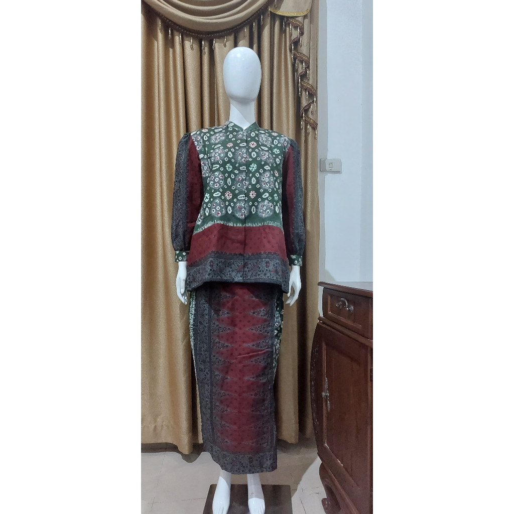 Setelan Rok Jumputan Handmade