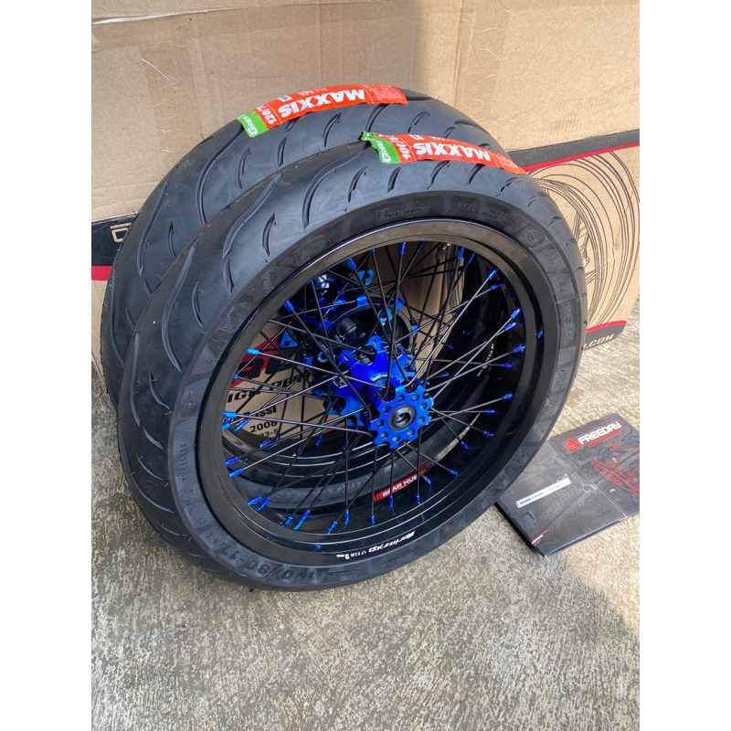 Whellset supermoto crf ban maxxis