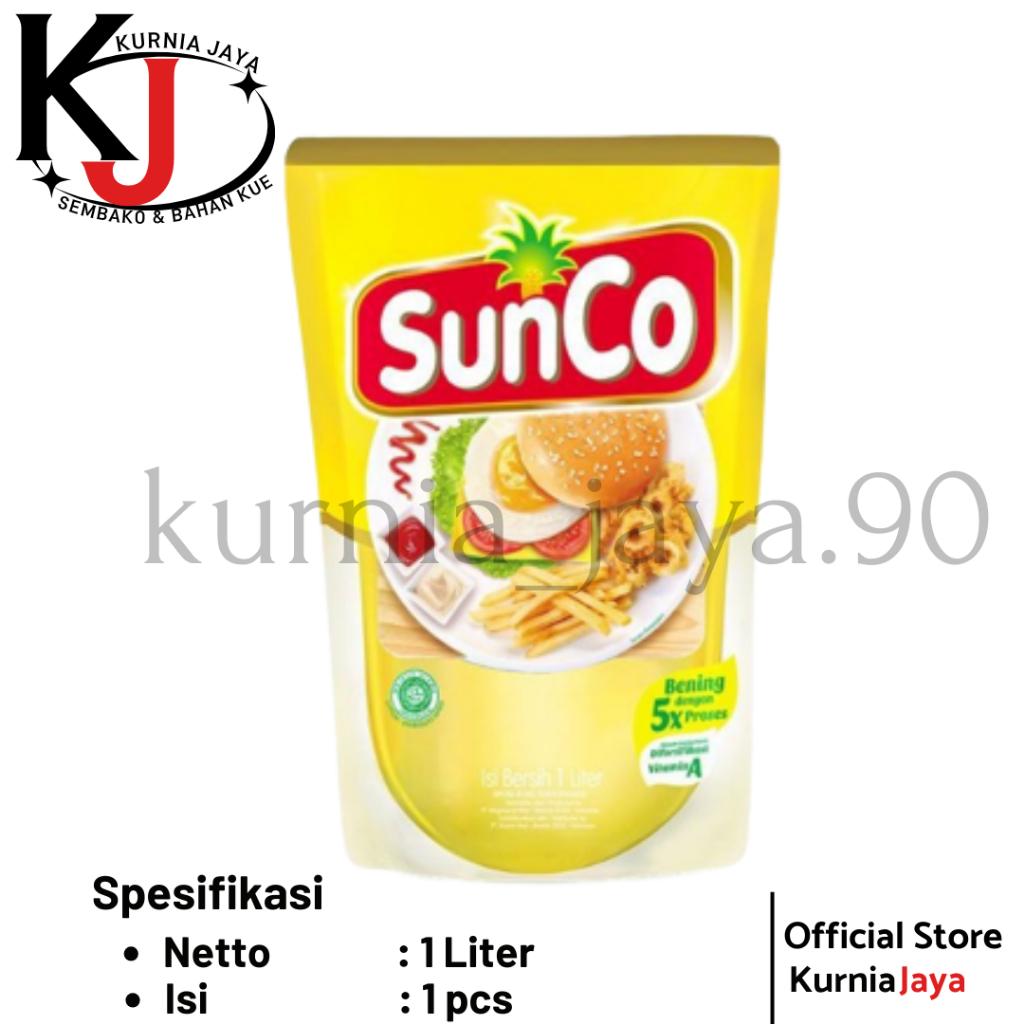 

[ SUNCO ] Minyak Goreng 1L