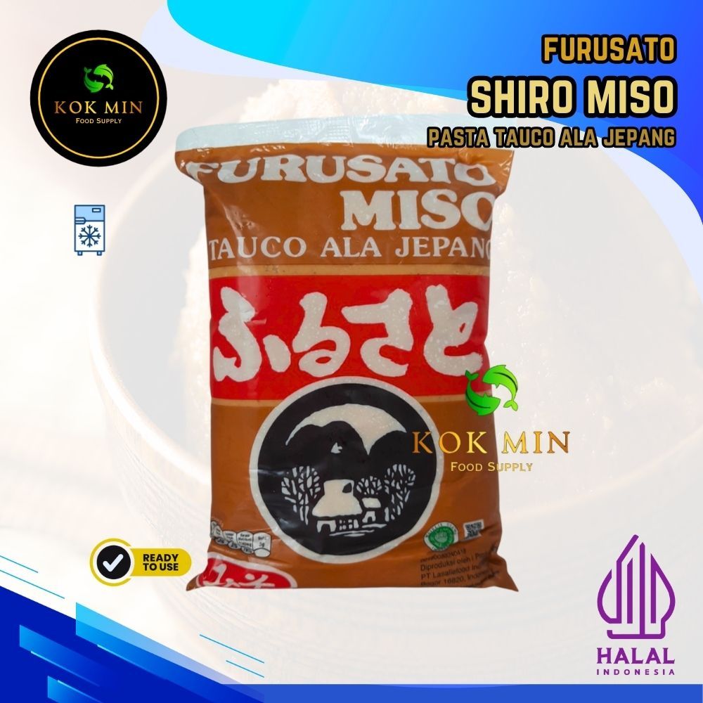 

Furusato Miso / Pasta Tauco Jepang / Japanese Soy Bean Pasta - 1000 gram