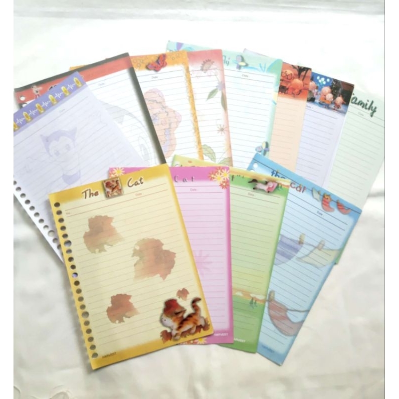(HARGA PER LEMBAR) Kertas Binder Harvest/ Kertas Binder Langka Lama - Vol. 3