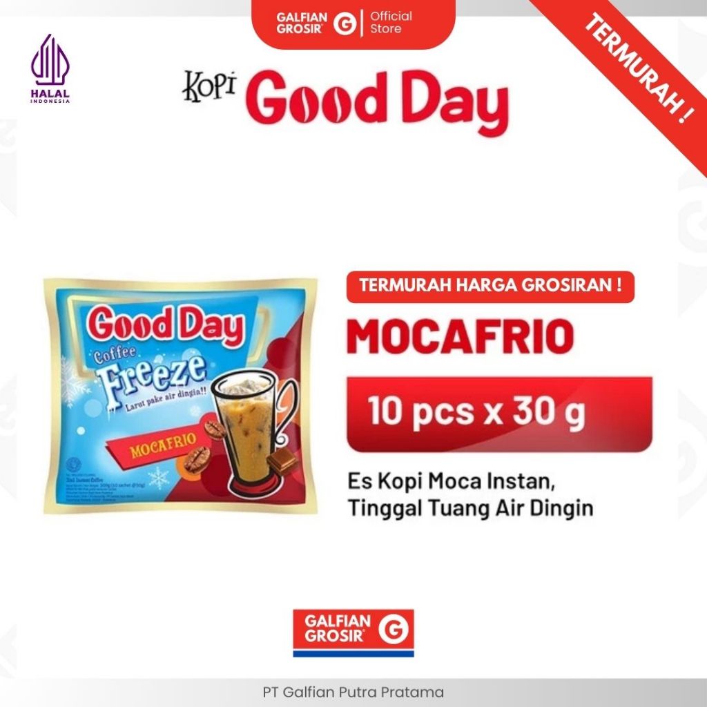 

KOPI GOOD DAY FREEZE MOCAFRIO ( 1 RENCENG ISI 10 PCS )