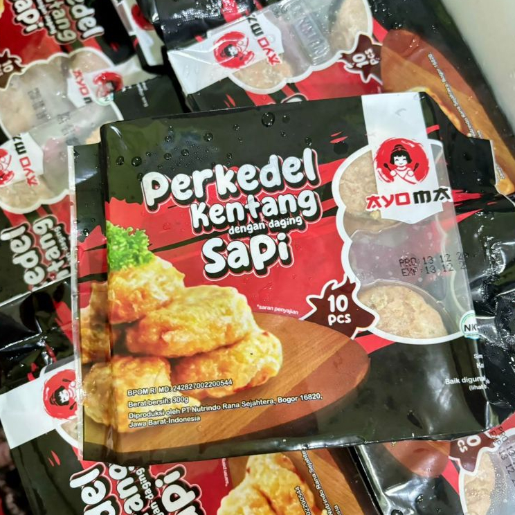 

PERKEDEL KENTANG SAPI 300 GRAM 10PCS AYOMA