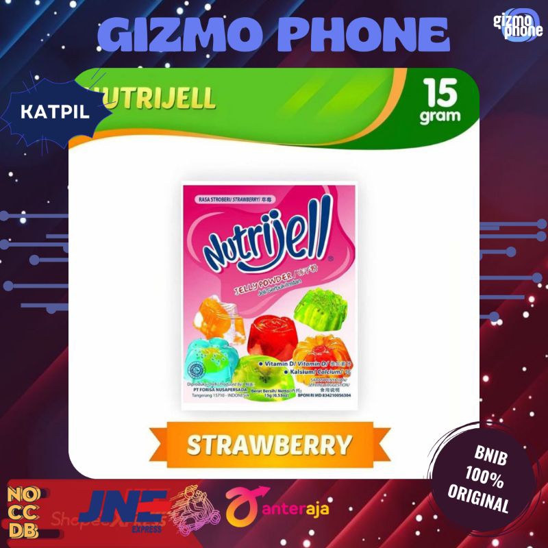 

Nutrijell Agar-Agar Varian Strawberry 20gr
