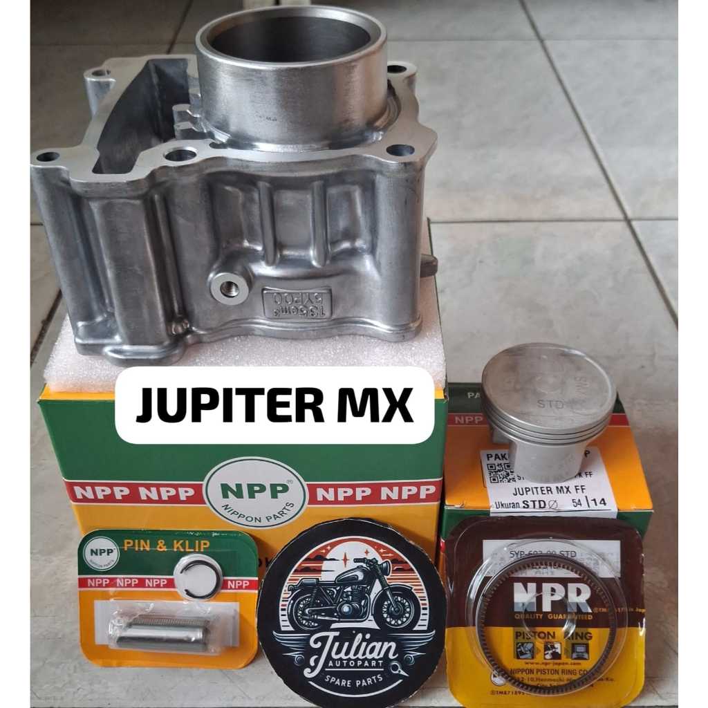 Blok seher boring cylinder JUPITER MX LAMA plus piston kit NPP Original