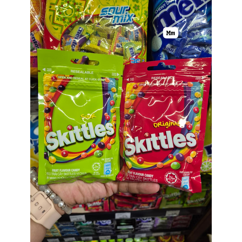 

skittles sour/original - jastip penang