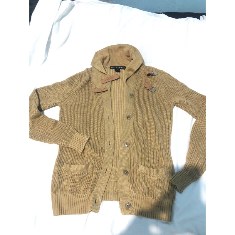 Cardigan Ralph Lauren with Buckle. - premium lini Ralph Lauren Black Label.