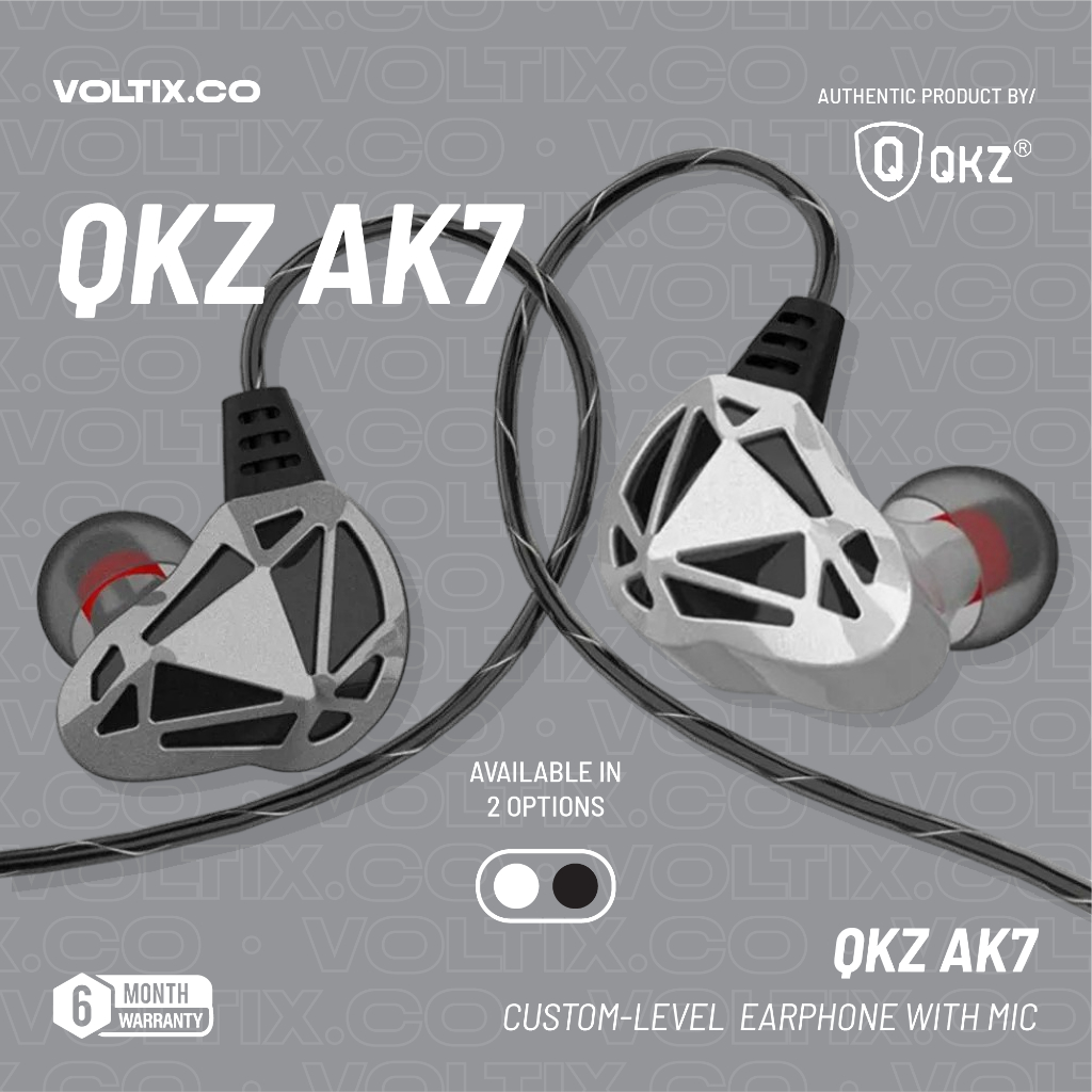 QKZ AK7 HIFI HEAVY BASS WITH MIC
