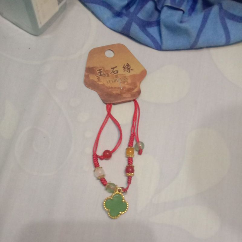 gelang tali merah giok china