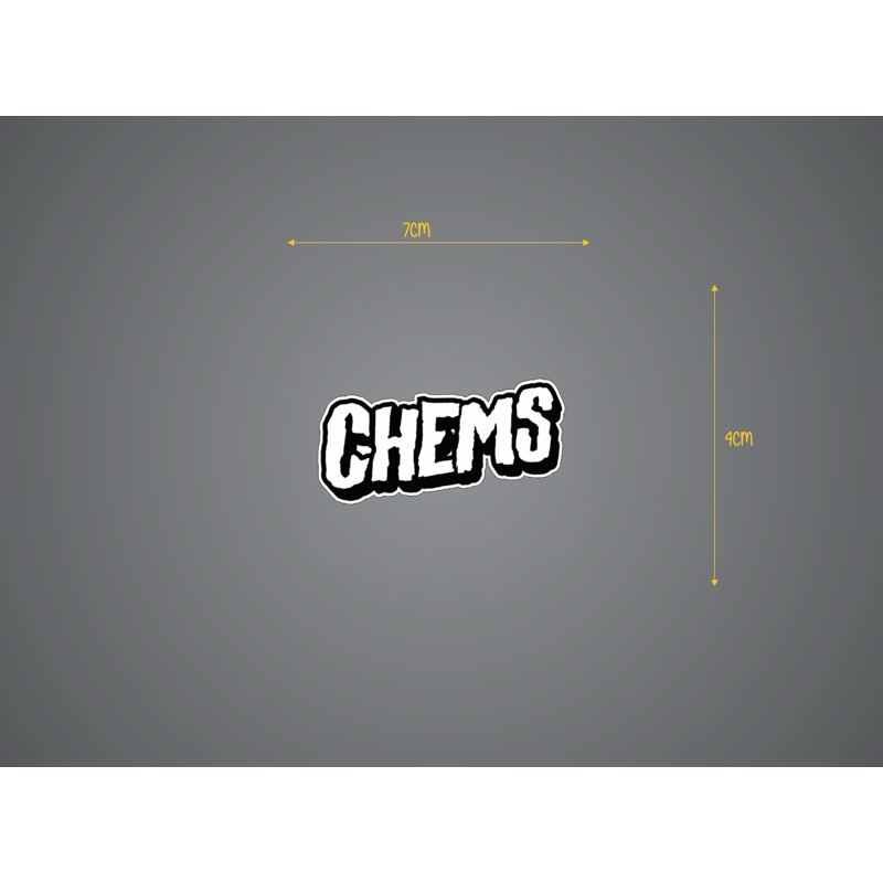 

stiker CHEMS fingerboard