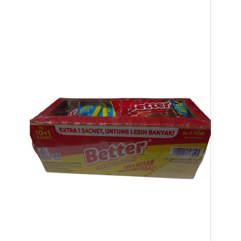 

bikuit Better | sandwich biscuit Better 1 pack isi 10 + 1