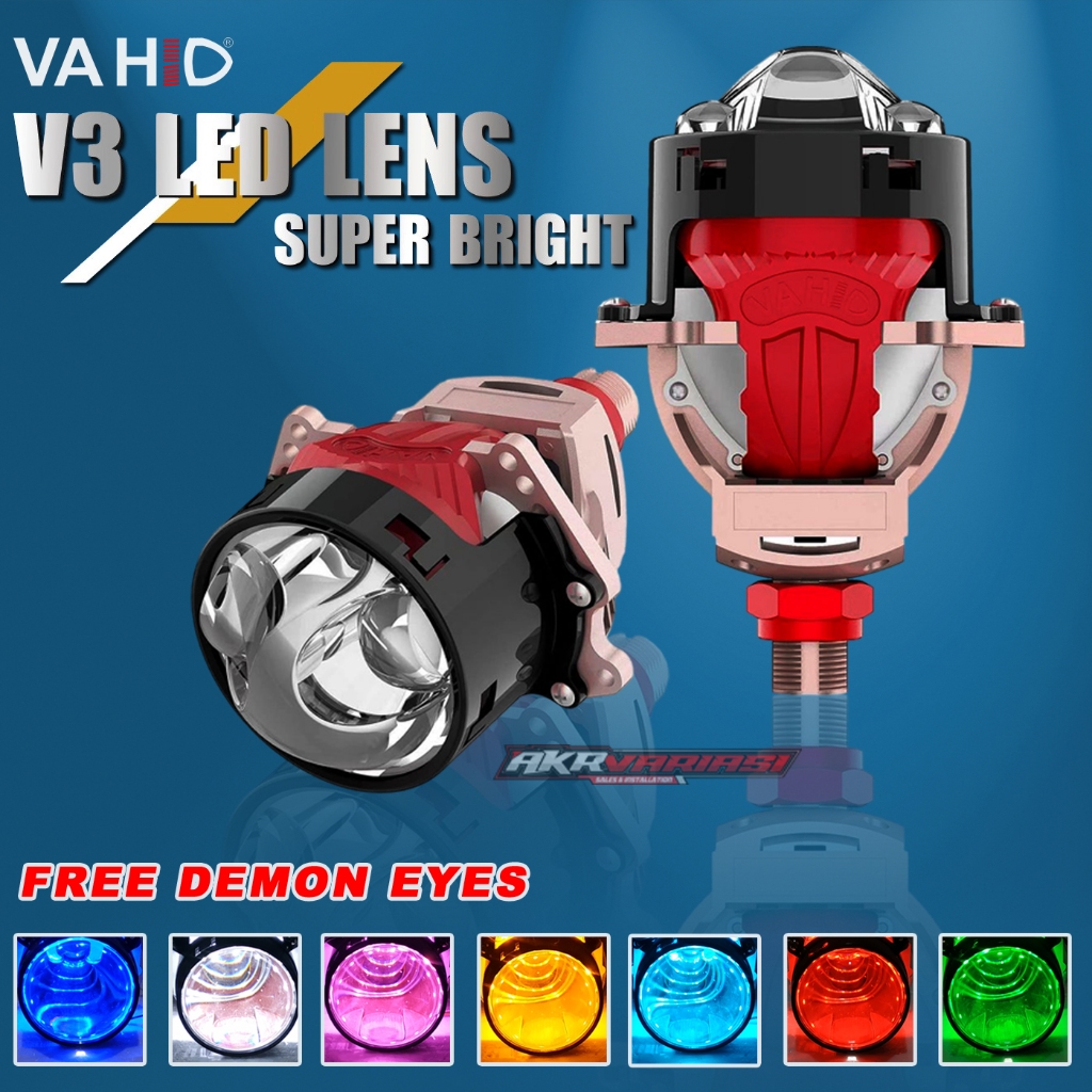 Biled Projector Double Laser Lens Venus 3 Vahid | Biled Laser 3 inch V2 Vahid | 3.0 LED Projector Le